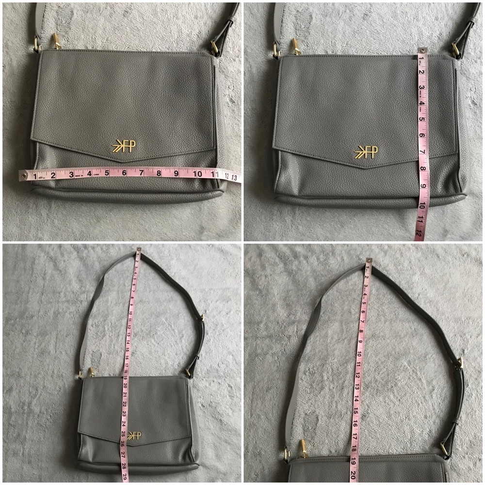 Freshly Picked Classic Crossbody Diaper Bag Gray - Picture 16 of 16
